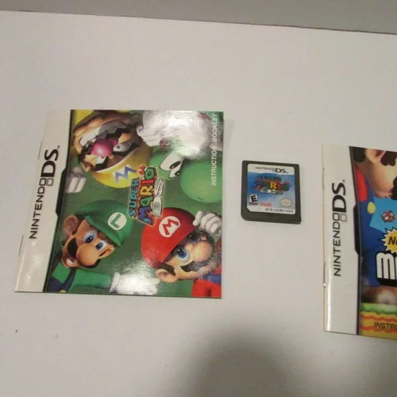 lot of 2 Nintendo DS Super Mario 64 and Super Mario Bros video game case… - Picture 2 of 8